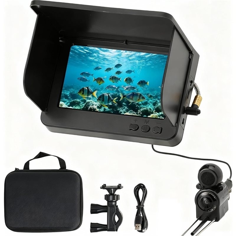 Fish Finder Portable - AA90 - Telecamera Subacquea per Pesca