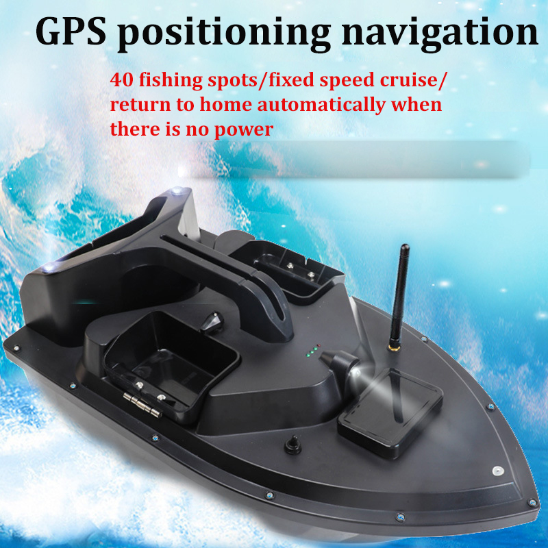 Fish Finder Gps - GPS RC Bait Boat 40 macchie