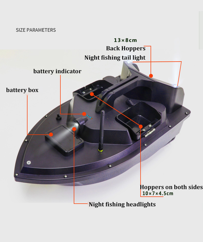 GPS RC Bait Boat fish finder B - Fish Finder Gps recensione e prezzo