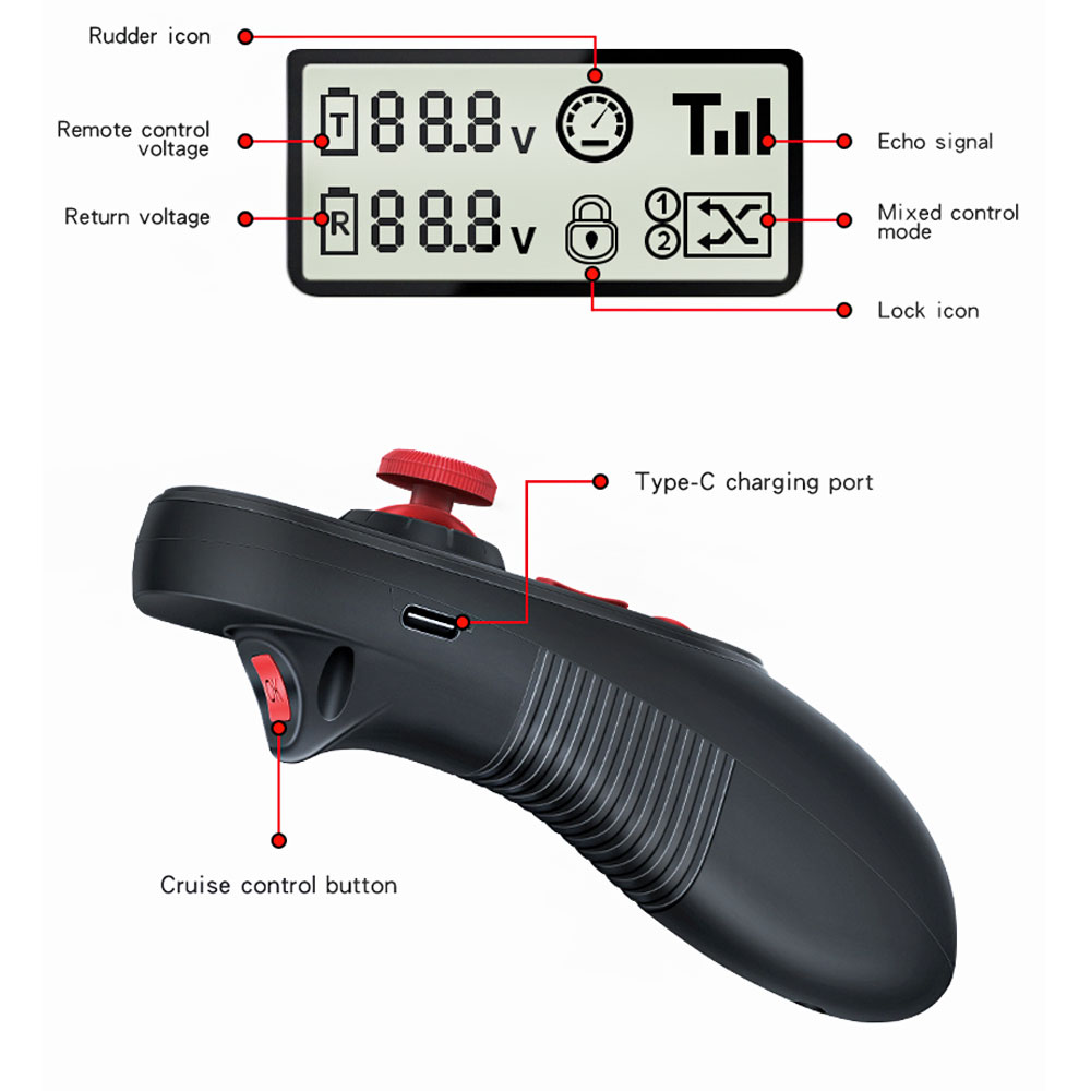Sistema di Controllo Remoto Wi - Fish Finder Battery recensione e prezzo
