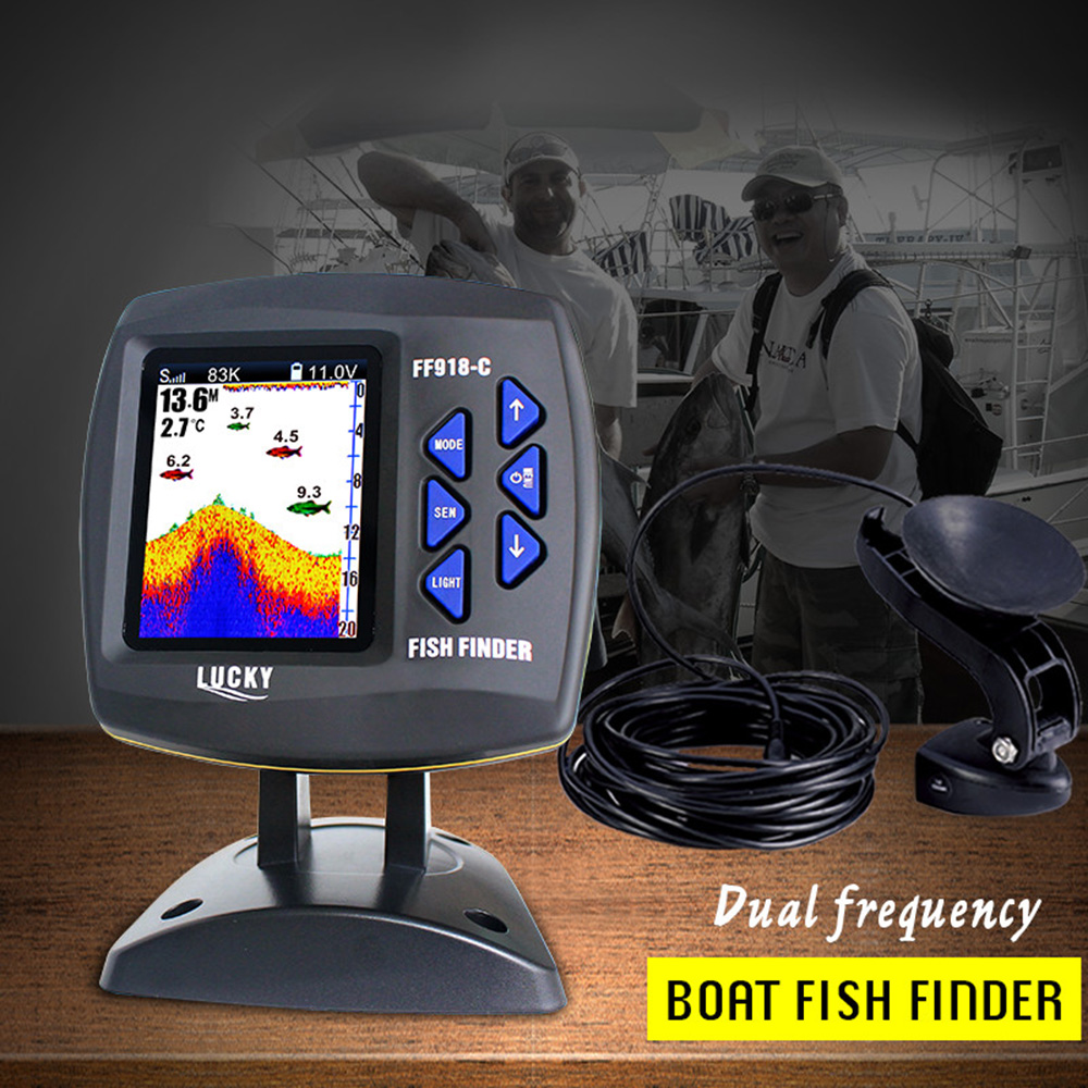 FF918-C100DS Fish Finder cabla - Fishing Depth Finder recensione e prezzo
